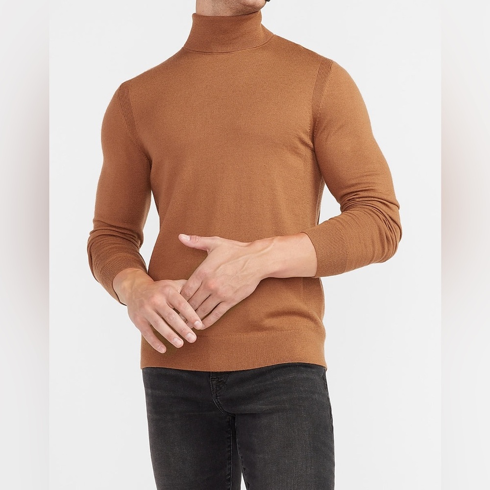 Express • Camel Wool Sweater